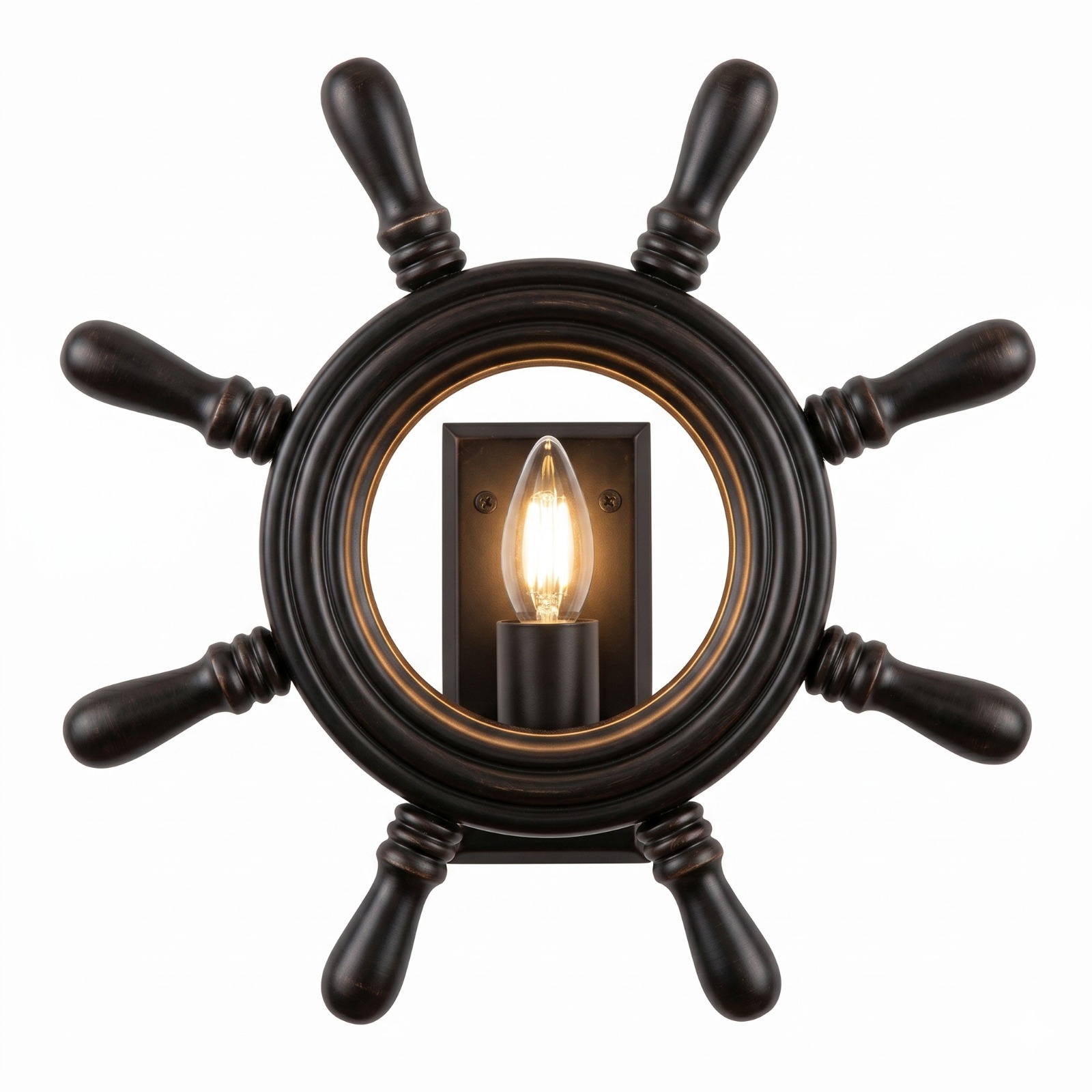 premium mahogany wooden wall lamp – e27 holder premium mahogany wooden wall lamp – e27 holder