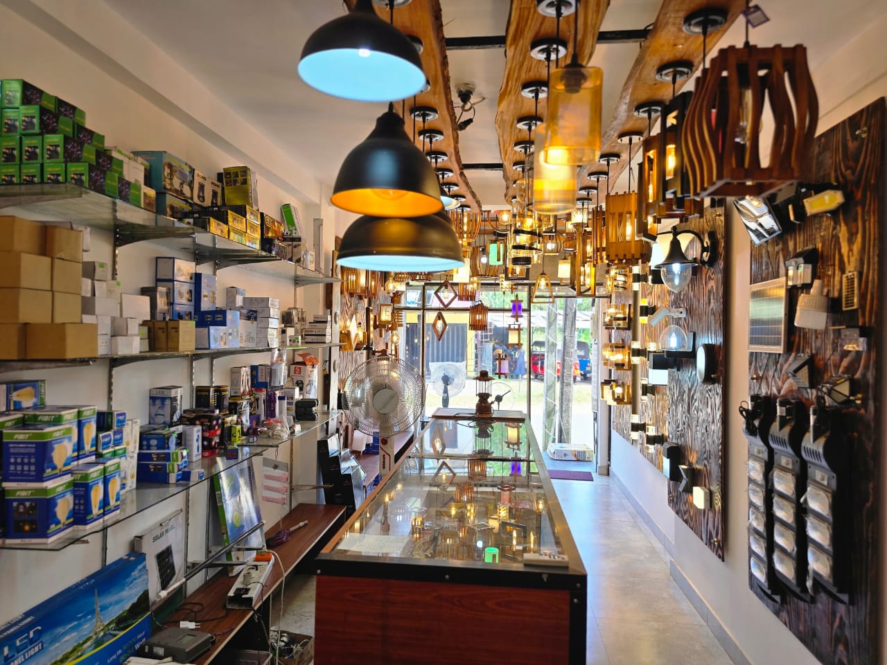 Neha Lightning showroom display