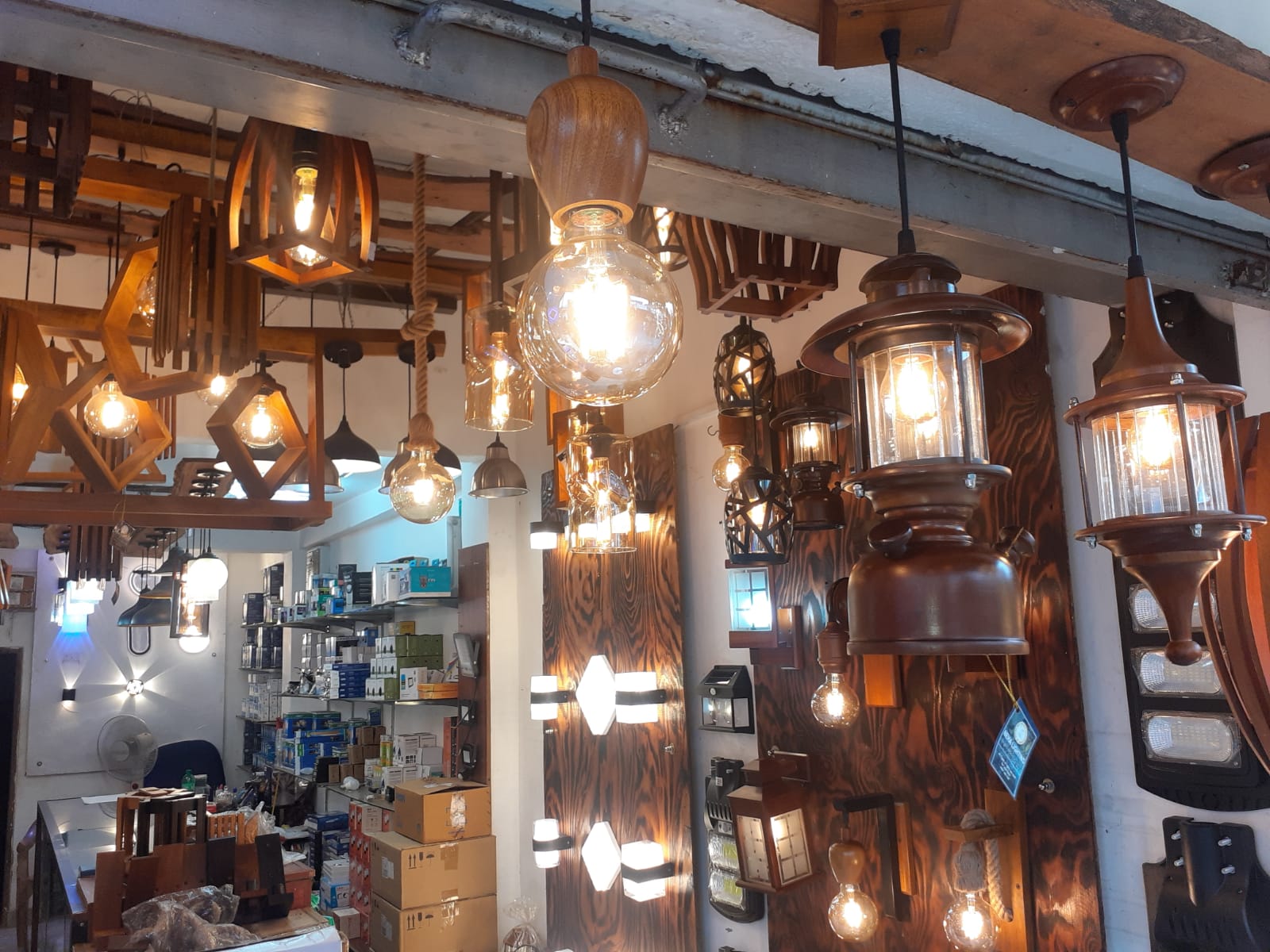Decorative lamps at Neha Lightning